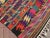 1960s Boho Chic Style Mini Kilim - 38" X 51" For Sale - Image 4 of 10