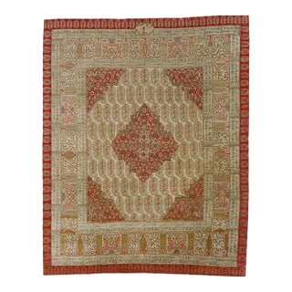 Antique Persian Tabriz Dowry Rug For Sale