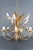 1970s Hollywood Regency Gilt Calla Lily Chandelier attributed to Hans Kögl, 1970s For Sale - Image 5 of 15