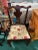 Mid 20th Century Vintage Mahogany Double Pedestal Dining Table Set With 12 Chairs For Sale - Image 5 of 11