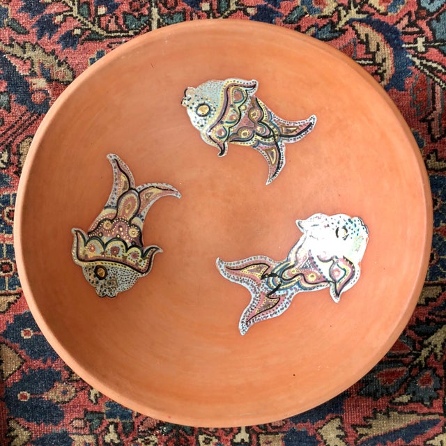 Mid Century Jay Morley Pottery Fish Bowl For Sale In Buffalo - Image 6 of 6