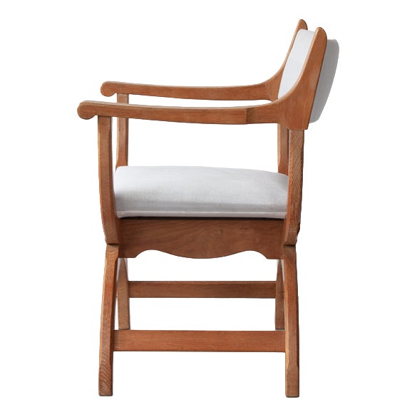 Vintage Danish Kurul Armchair by Henning Kjærnulf, 1960s For Sale