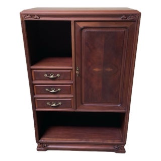 Antique Art Nouveau Cabinet in Wood, 1910 For Sale
