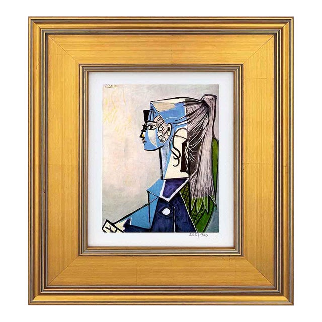 Pablo Picasso Portrait of Sylvette Limited Edition Framed For Sale