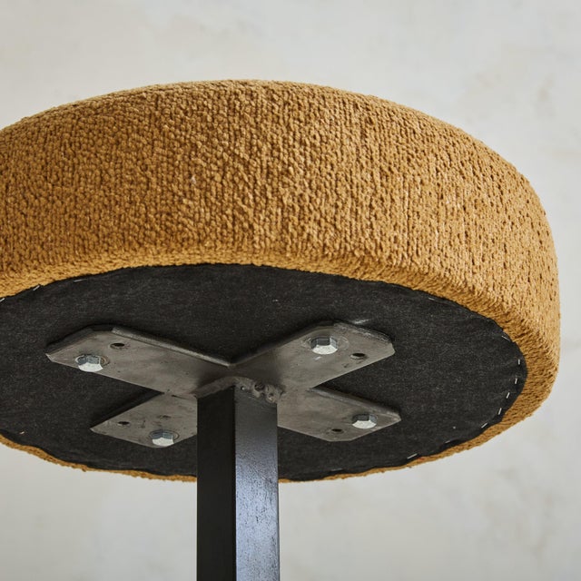 Italian Modernist Stool in the Style of Ignazio Gardella, 1960s - 2 Available For Sale In Chicago - Image 6 of 7