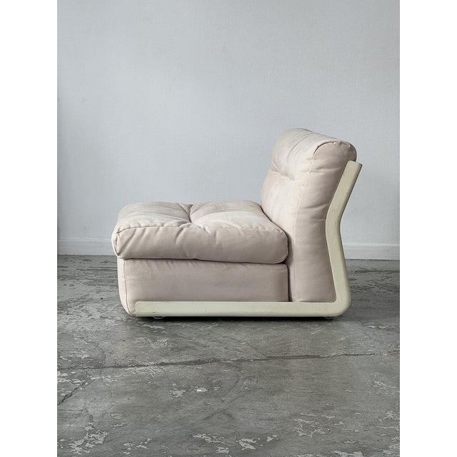 Beige Set of Amanta Lounge Chairs by Mario Bellini for C&B Italia, 1960s For Sale - Image 8 of 18