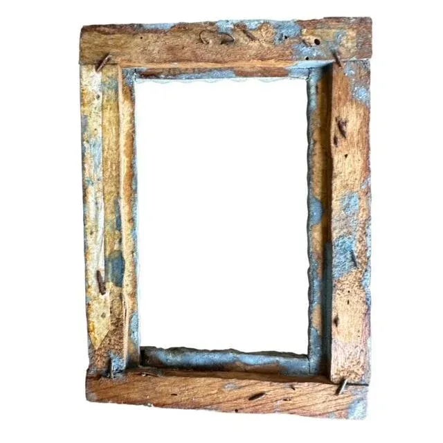 1900s Tramp Art Frame 150 For Sale In Aspen - Image 6 of 7