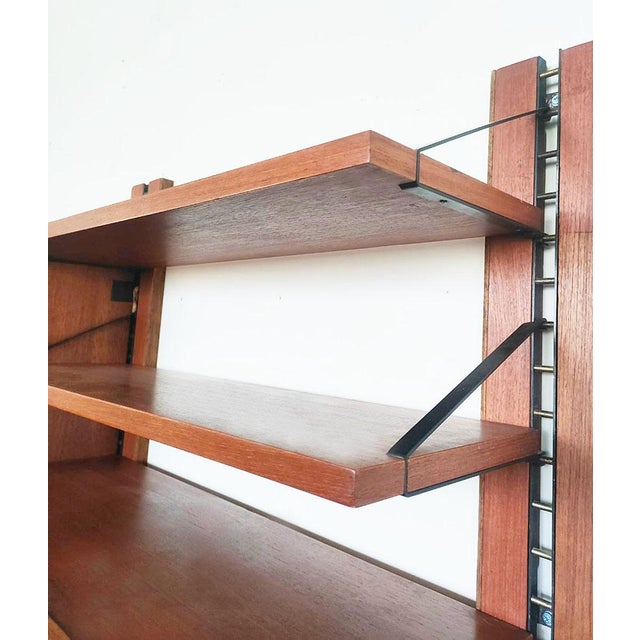 Vintage Danish Wall Bookcase by Poul Cadovius, 1960s For Sale - Image 12 of 15