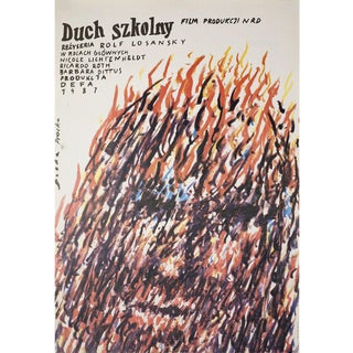 Ghost School 1986 Polish B1 Film Poster For Sale