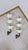 Wall Lamps in Brass with White Aluminum Cups in the style of Stilnovo, 1980s, Set of 2 For Sale - Image 10 of 18