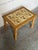Wood Oak Tile Coffee Table With Leaf Print Danish Mid-Century Modern 1960s For Sale - Image 7 of 9