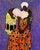 "In the Presence of My Sisters", Acrylic Painting on Canvas by Janet Adegoke For Sale