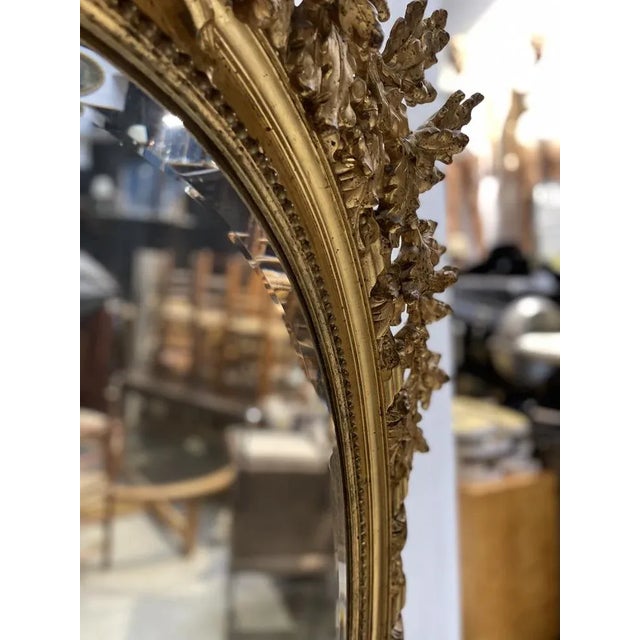 Large Louis XVI Mirror, France For Sale - Image 12 of 17