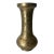 1950s Sarna Brass Floral Etched Bud Vase, Numbered For Sale