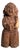 Japanese Mingei Wooden Sculpture of Ninomiya Kinjirō, Shōwa Period, 1920s-1940s For Sale