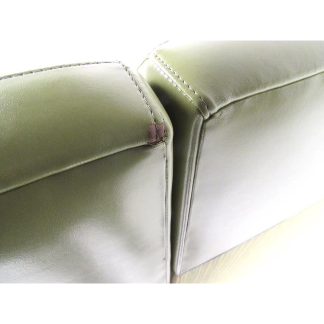 Modern Booth Style Sofa For Sale - Image 12 of 13