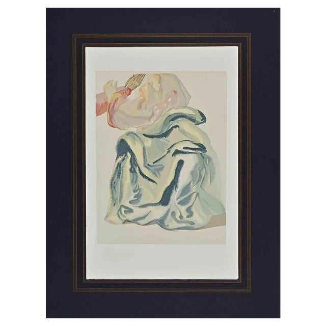 After Salvador Dalì, The Infinite Beauty of Beatrice, Woodcut, 1963 For Sale