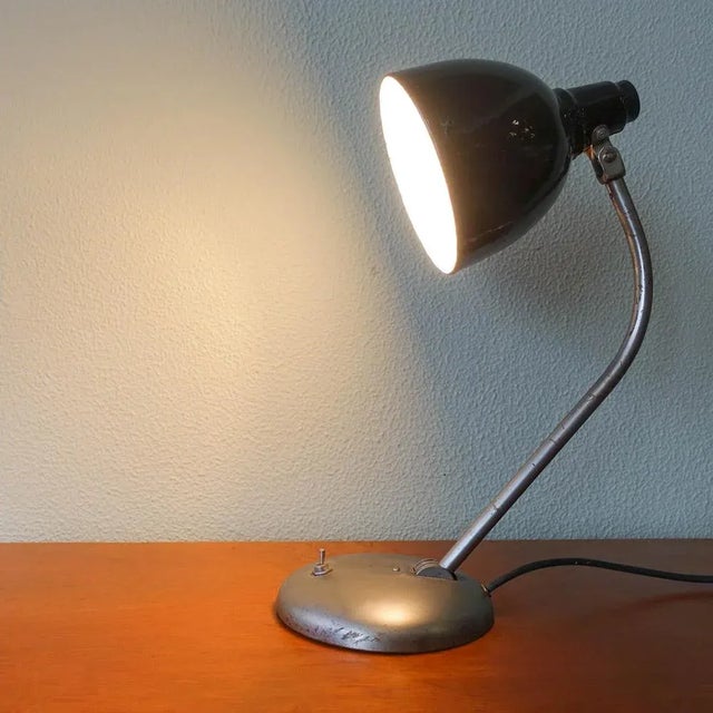 Mid-Century Modern Vintage Desk Lamp from Hala, 1930s For Sale - Image 3 of 13