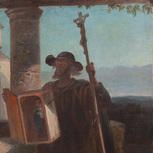 Mid 19th Century 'Le Reliquaire' by Walter Goodall, 1863, Catholic, London, Royal Academy, Old Royal Society of Watercolorists, Philadelphia Centennial For Sale - Image 5 of 12