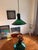 Glass Green P&T Pendant Lamp by Michael Bang for Holmegaard, 1970s For Sale - Image 7 of 12