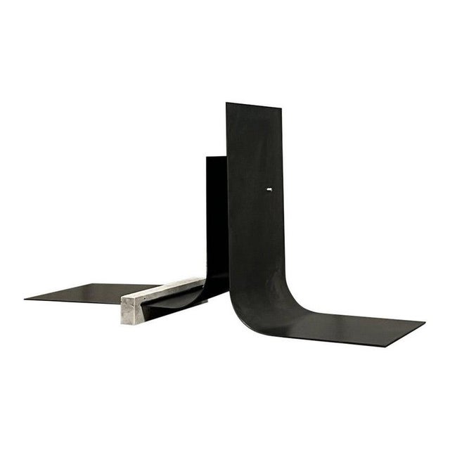 Collision 2.1 Floor Lamp in Iron & Travertine by D´ARK Atelier For Sale - Image 17 of 17