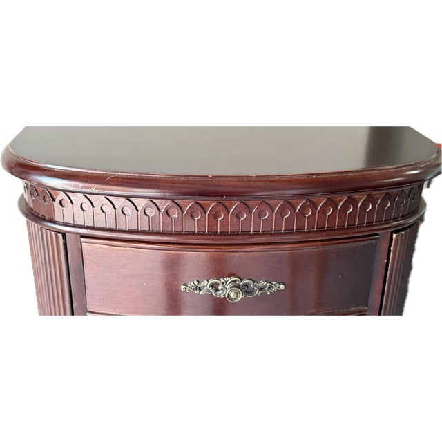 Vintage Powell Art Deco Style Jewelry Armoire For Sale - Image 10 of 12