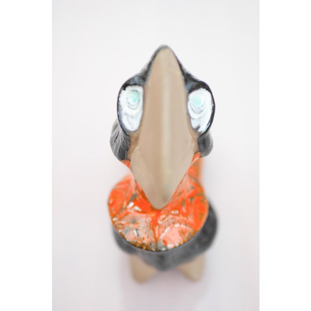 Ceramic Toucan Figurine from Upsala Ekeby, Sweden, 1964 For Sale - Image 4 of 17