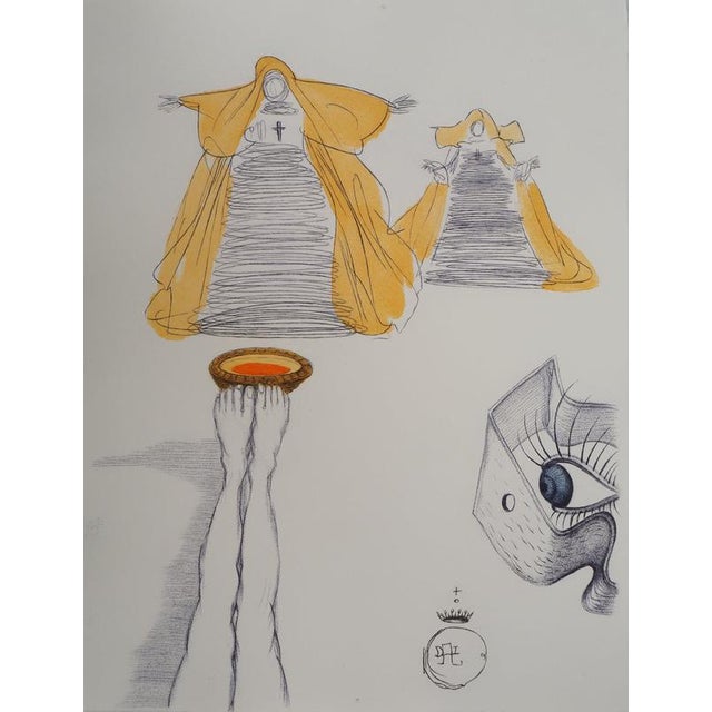 Salvador Dali, Casanova, Imagination and Consciousness, Original Engraving For Sale - Image 6 of 6