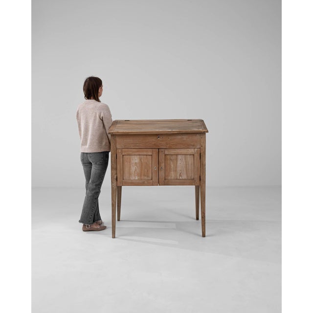 French Provincial 1900s French Wooden Desk For Sale - Image 3 of 18