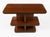 Antique Art Deco Tiered Walnut Coffee Table, 1920s For Sale - Image 4 of 9