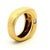 Mauboussin 1980s Mauboussin 18k Gold Diamond Modernist Band Ring, France, Size 6 For Sale - Image 4 of 7