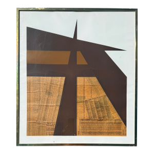 "Paper Foundations", Limited Edition, 1975, by Ray Elman