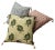 Arts & Crafts Green Pomegranate Block Printed Cushion Cover For Sale - Image 3 of 4