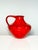 Handcrafted Red Studio Ceramic Jug Vase by Elly & Wilhelm Kuch, Germany, 1960s For Sale - Image 11 of 11