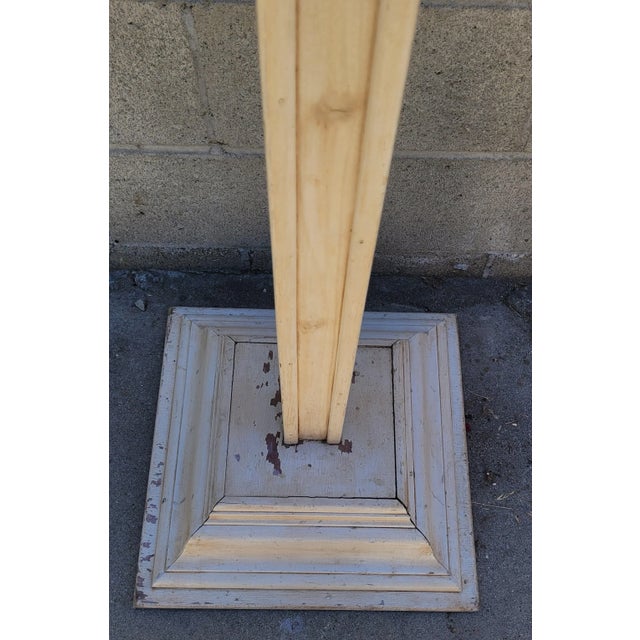 Farmhouse Folk Art Farm Barn House Coat Rack For Sale - Image 3 of 9