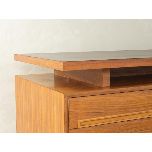 Vintage Desk in Oak, 1960s For Sale - Image 9 of 10