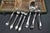 1920s Christofle Boréal Art Deco Silver-Plated Flatware Set by Luc Lanel - 37 Pieces with Case For Sale - Image 13 of 17