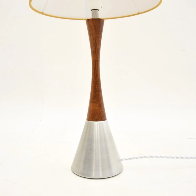 Bergboms Vintage Swedish Steel Table Lamps from Bergboms, 1960, Set of 2 For Sale - Image 4 of 10