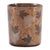 2020s Autumn Leaf Glass Votive Holder (Set of 3) For Sale - Image 5 of 6