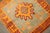 Turquoise Set of Antique Turkish Oushak Small Square Rugs - 3' x 3'2" For Sale - Image 8 of 12