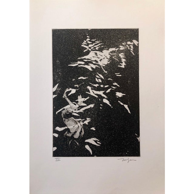 Jack Zajac, Surrealist Figurative Aquatint Etching California Modernist Sculptor Artist For Sale - Image 4 of 7