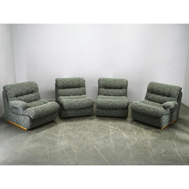 Space Age Modular Sofa, 1970s, Set of 4 For Sale - Image 15 of 17