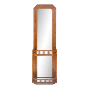 1970's Burnt Bamboo Entry Hall Furniture