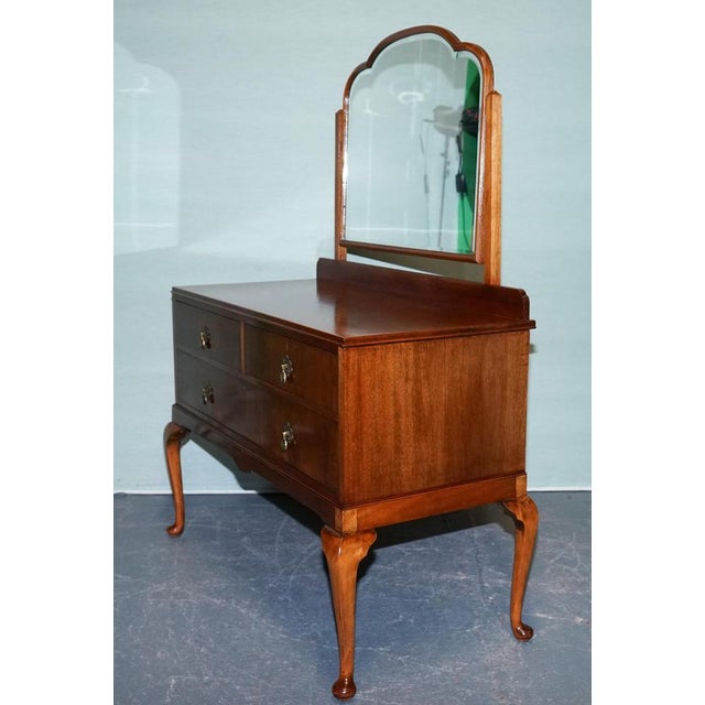 Art Deco Walnut Dressing Table, 1930s For Sale - Image 12 of 18