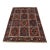Yalameh Rug 5′ X 6’6” Multicolor Wool Vintage Tribal Hand-Knotted Carpet For Sale