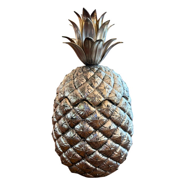 Manetti Firenze Silver Pineapple Ice Bucket by Mauro Manetti, Italy, 1970 For Sale - Image 6 of 6