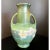 1939 Roseville "Cosmos" Art Deco, Pastel Green Art Pottery Vase #946-6 For Sale - Image 6 of 11