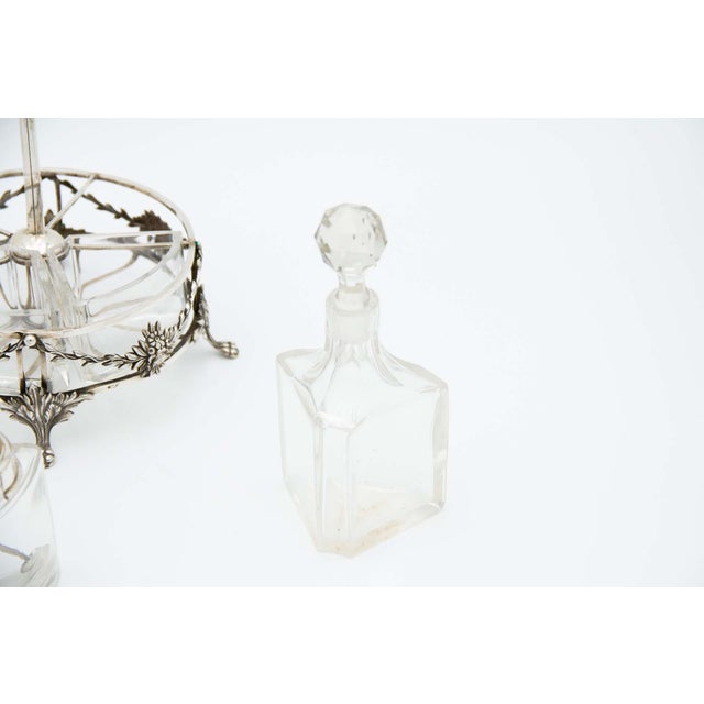Liqueur Shaker with Two Cruets For Sale - Image 5 of 7