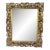 Late 18th Century Baroque Florentine Hand Carved Giltwood Mirror For Sale