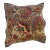 Pillow W/ Antique Persian Rug Fragment, 1'5" X 1'5" For Sale